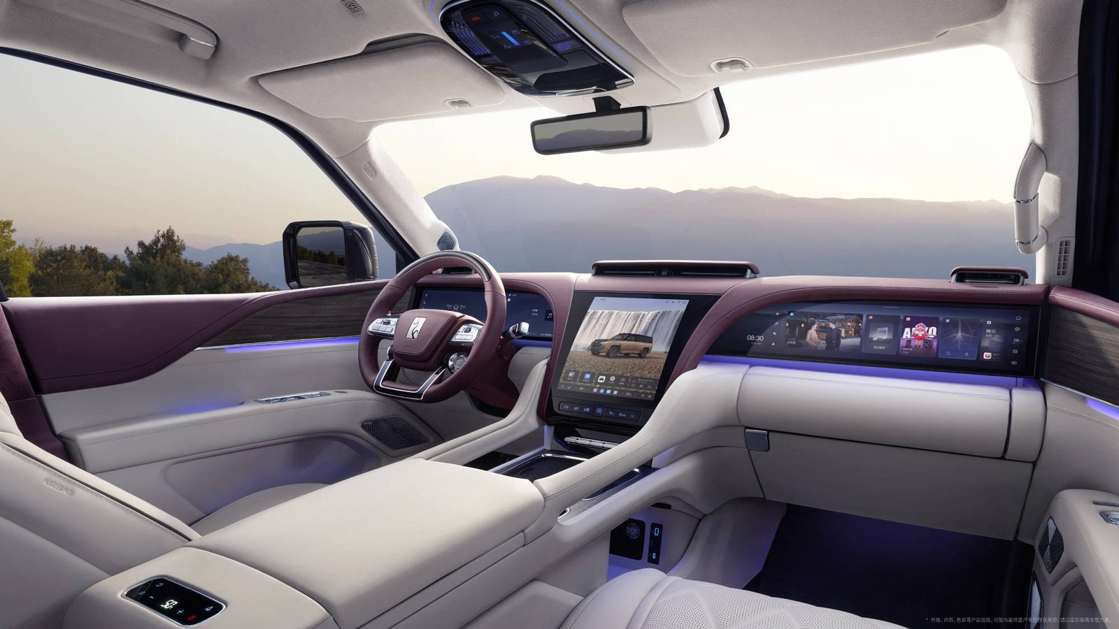 BYD Yangwang U8L 2025 — интерьер, второй ряд сидений, рынок internal_mvp