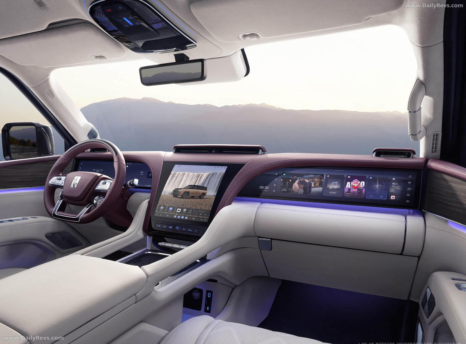 BYD Yangwang U8L 2025 — главное фото модели, интерьер, второй ряд сидений, рынок internal_mvp