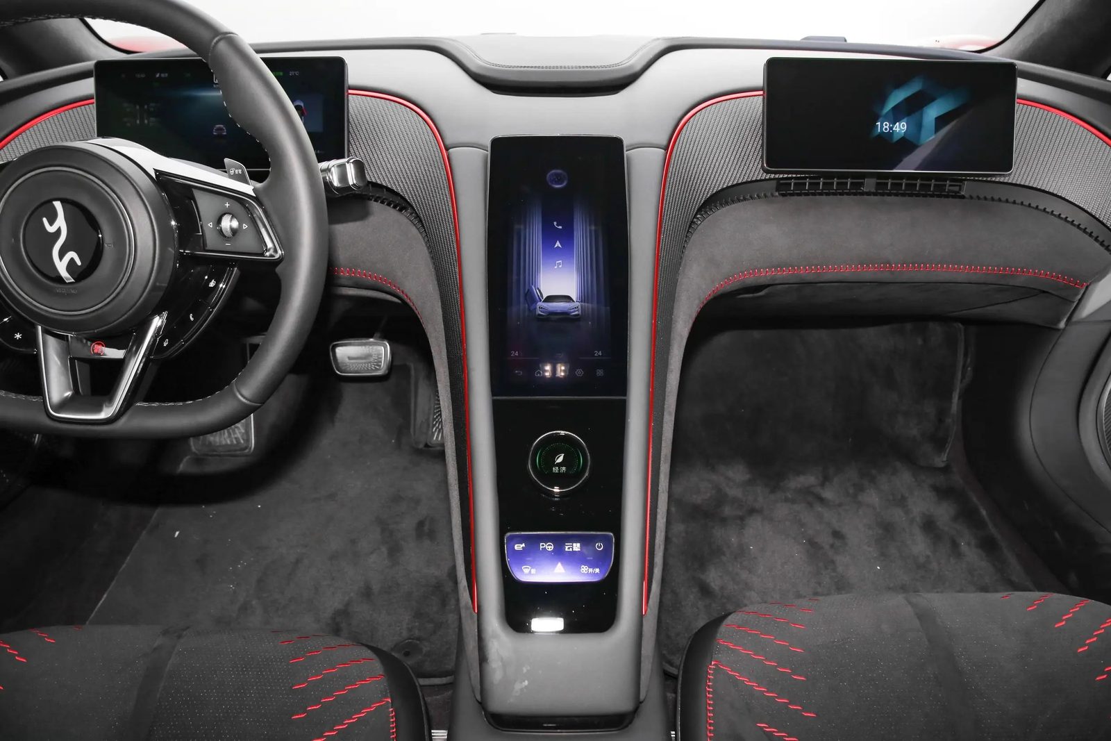 BYD Yangwang U9 2026 — интерьер, второй ряд сидений, рынок internal_mvp
