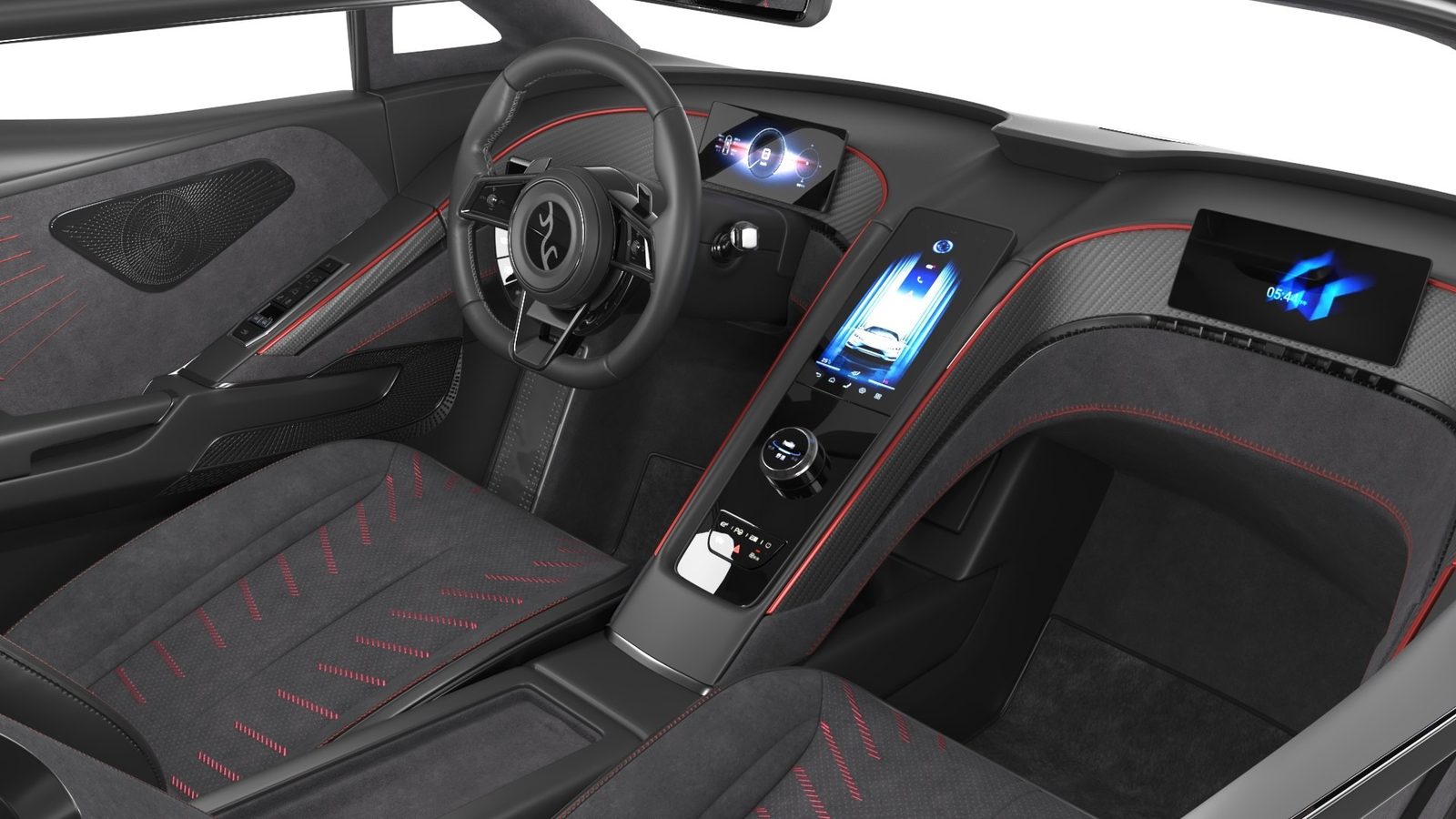BYD Yangwang U9 2026 — интерьер, второй ряд сидений, рынок internal_mvp