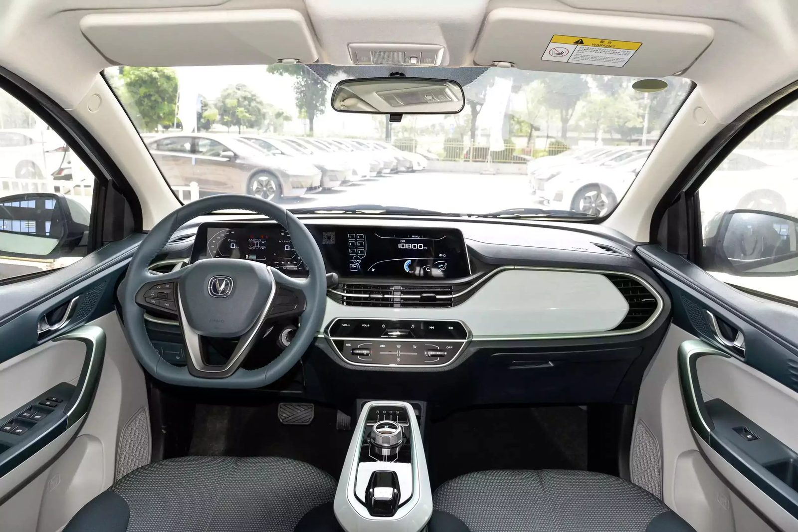 Changan Benben E-Star 2021 — главное фото модели, интерьер, передняя панель, рынок internal_mvp