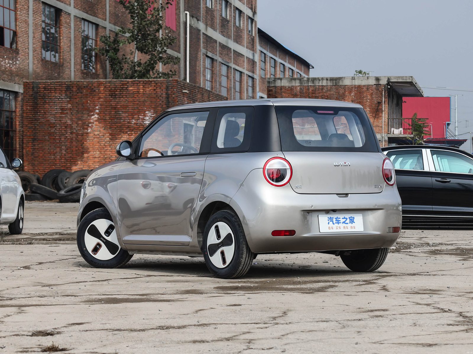 Changan Lumin EV 2026 — экстерьер, вид сзади 3/4, рынок China