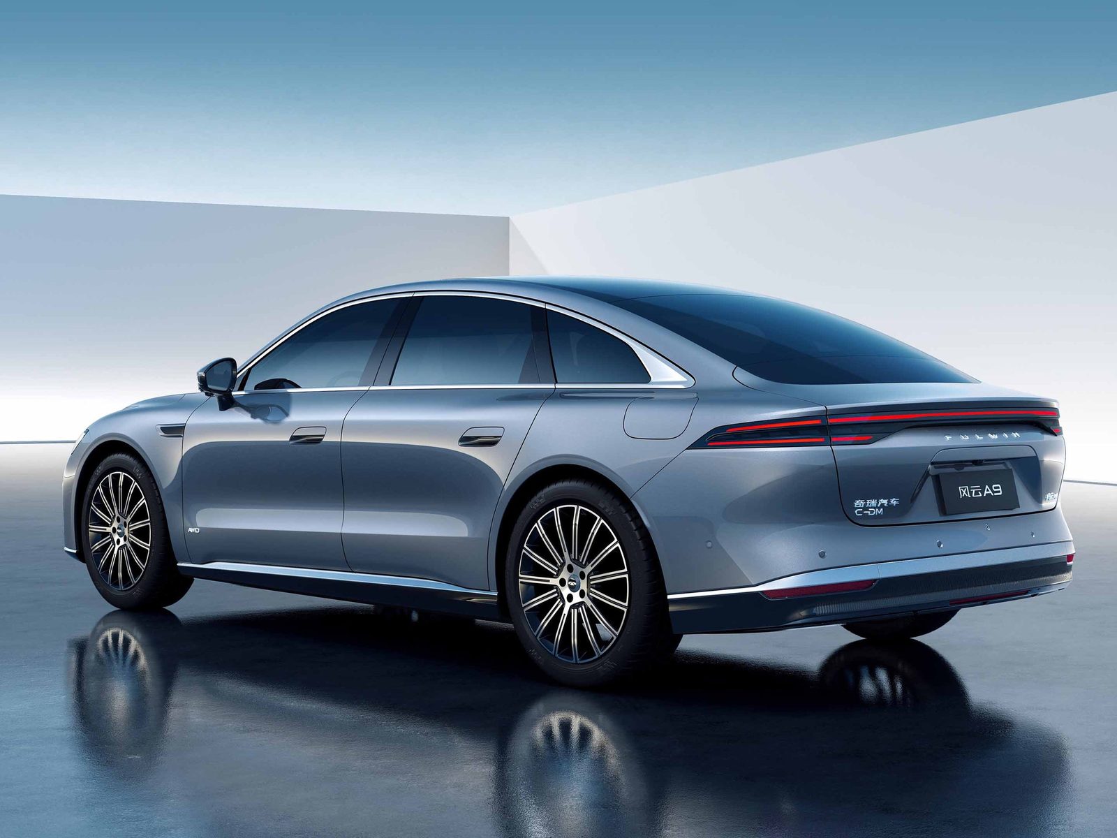 Chery Group Fulwin A9 BEV 2026 — экстерьер, вид сбоку