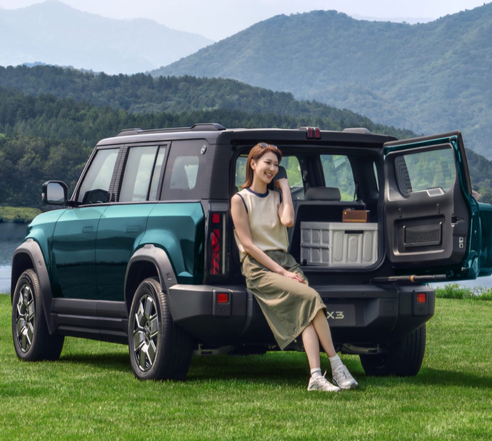Chery Group iCar 03 / Fulwin X3 2024 — экстерьер, вид спереди 3/4, рынок internal_mvp
