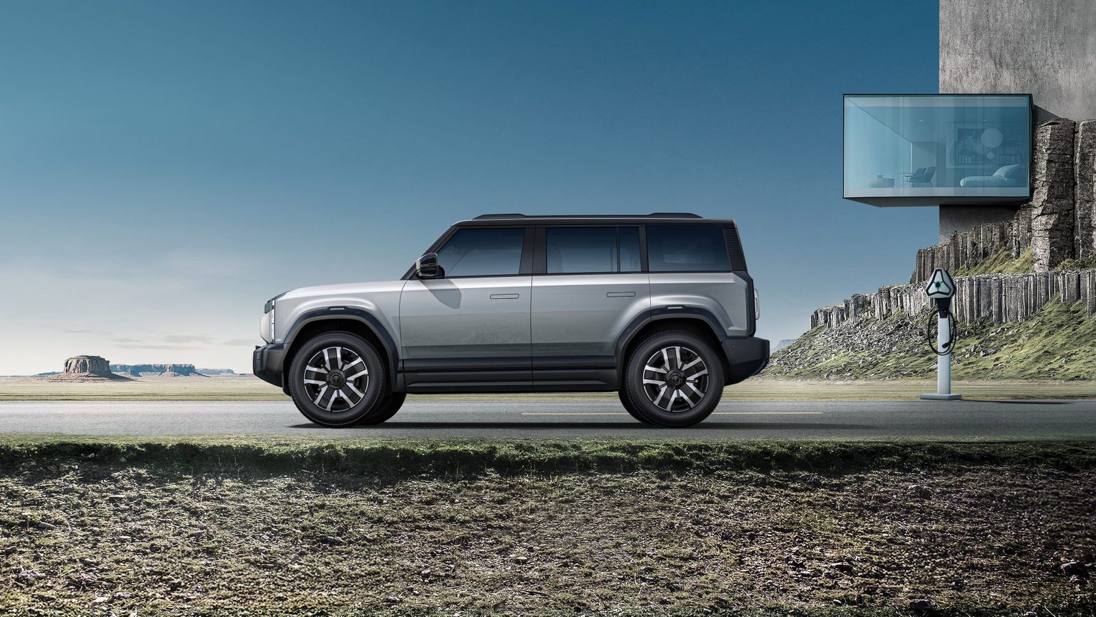 Chery Group iCar 03 / Fulwin X3 2024 — экстерьер, вид сбоку, рынок internal_mvp