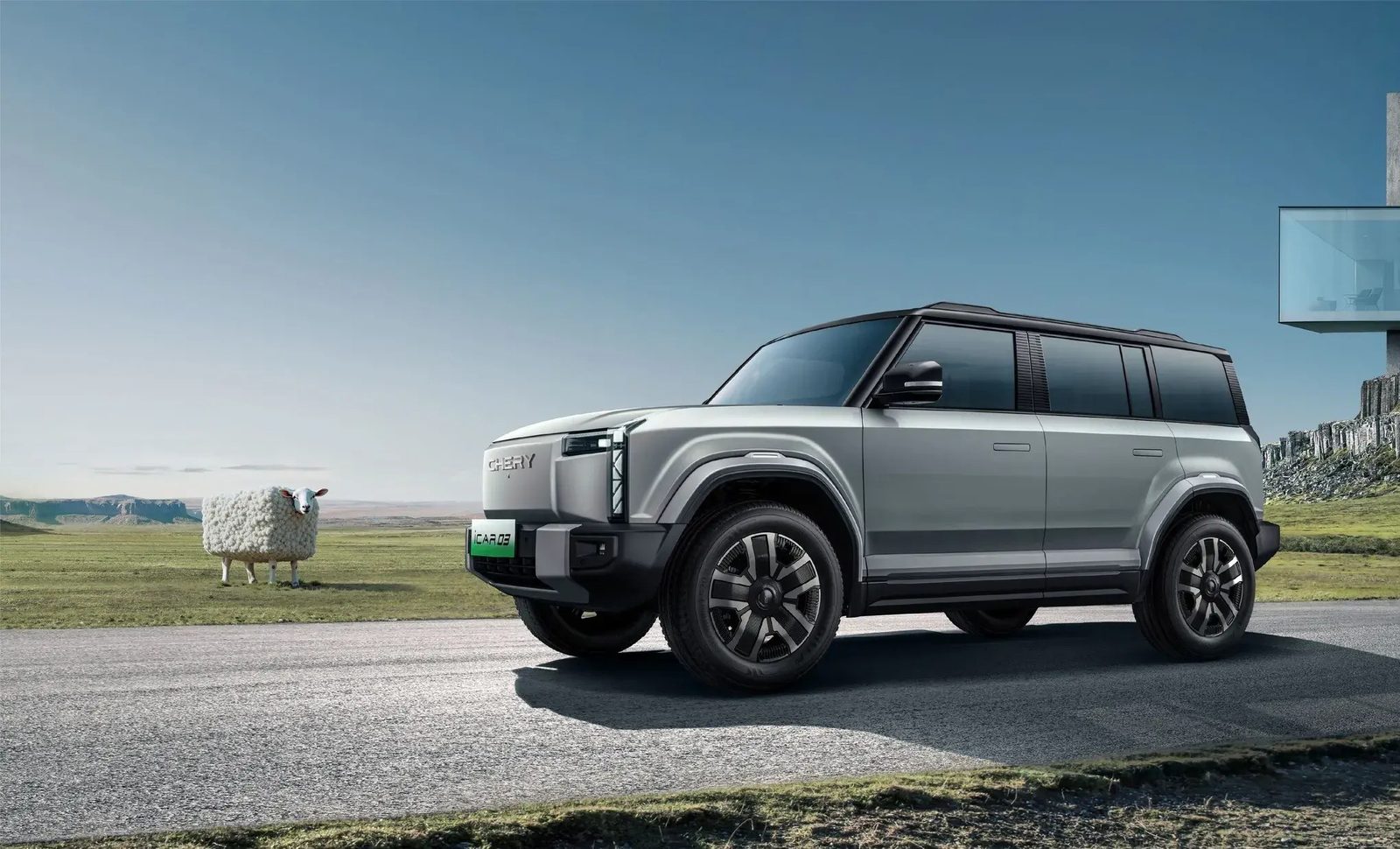 Chery Group iCar 03 / Fulwin X3 2024 — экстерьер, вид сбоку, рынок internal_mvp