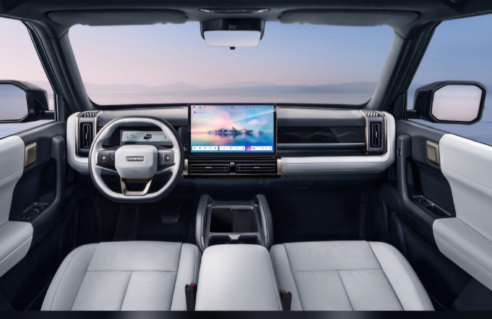 Chery Group iCar 03 / Fulwin X3 2024 — главное фото модели, интерьер, передняя панель, рынок internal_mvp