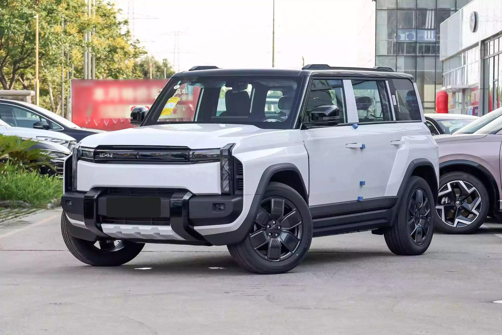Chery Group iCar 03T 2024 — главное фото модели, экстерьер, вид спереди 3/4, рынок internal_mvp