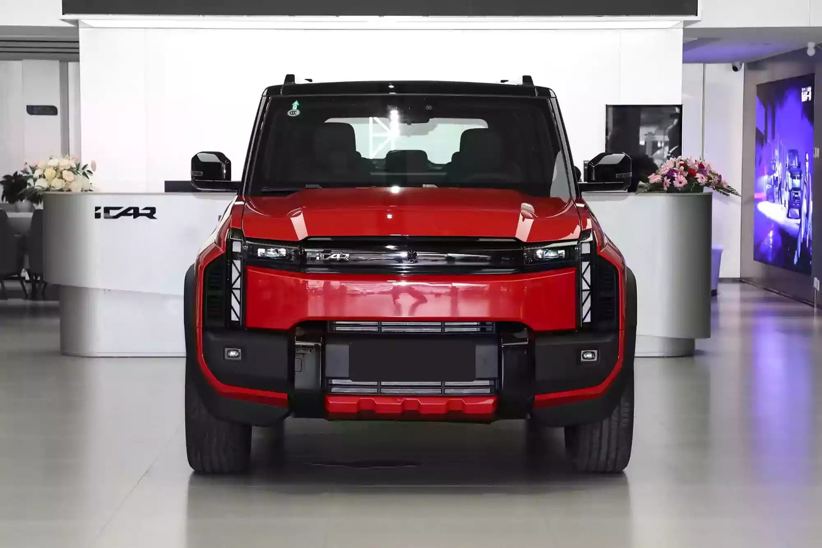 Chery Group iCar 03T 2024 — экстерьер, вид сзади, рынок China/export