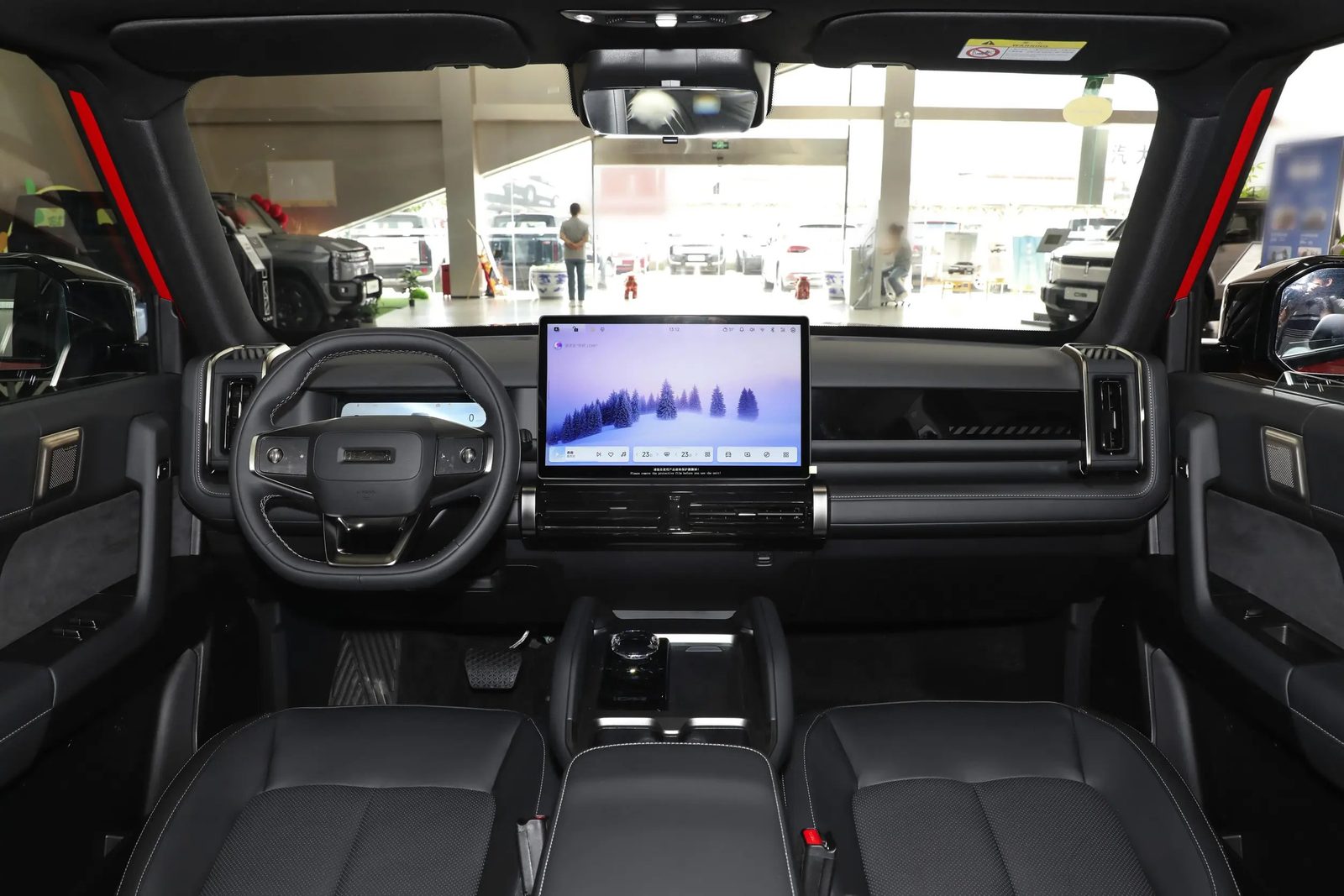Chery Group iCar 03T 2024 — главное фото модели, интерьер, передняя панель, рынок internal_mvp