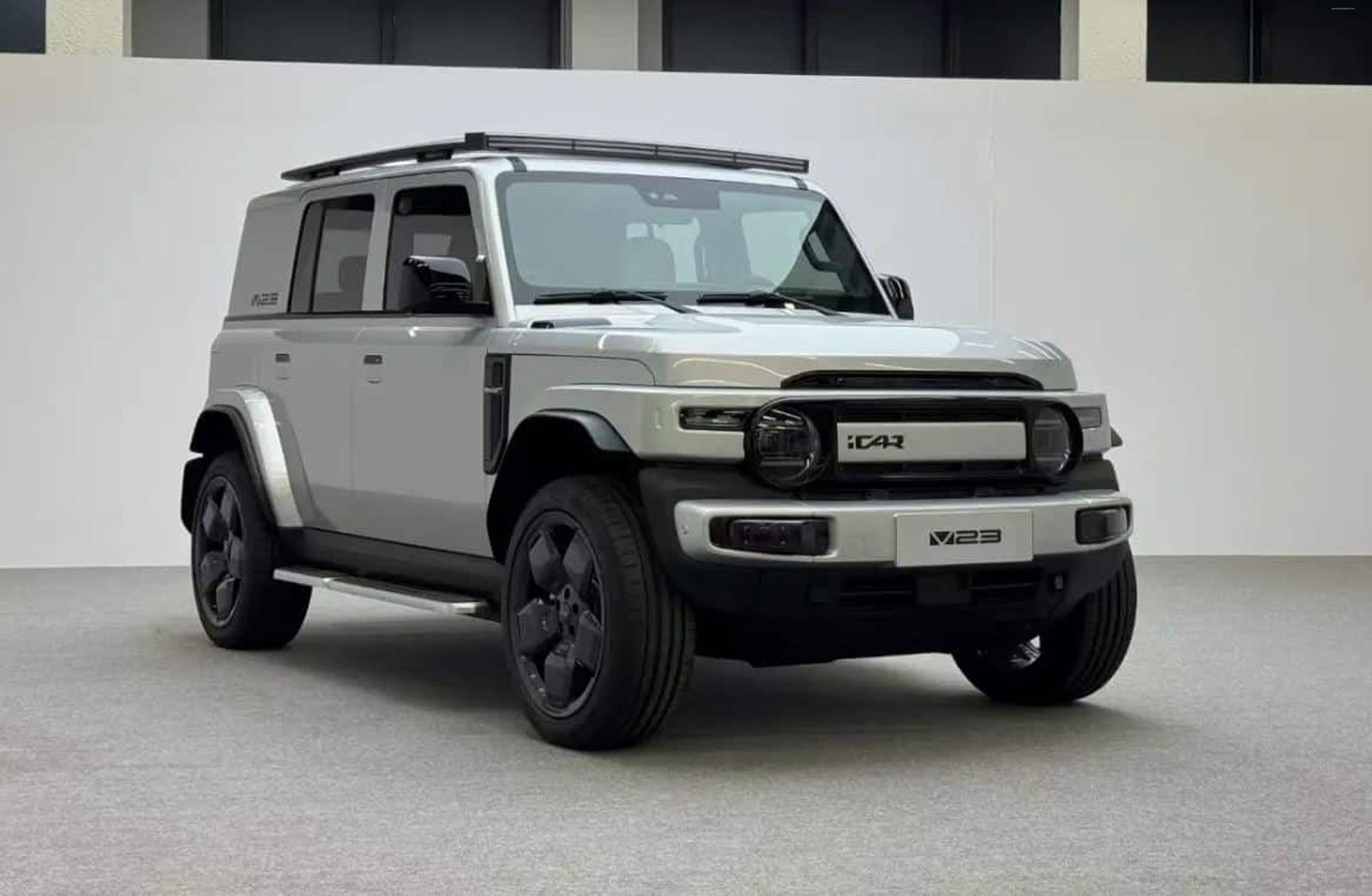 Chery Group iCar V23 2024 — главное фото модели, экстерьер, вид спереди 3/4, рынок China/import