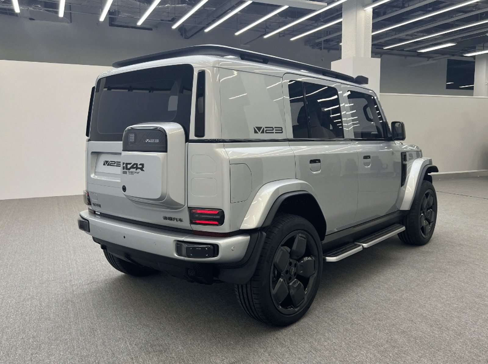 Chery Group iCar V23 2024 — экстерьер, вид сзади 3/4, рынок China/import
