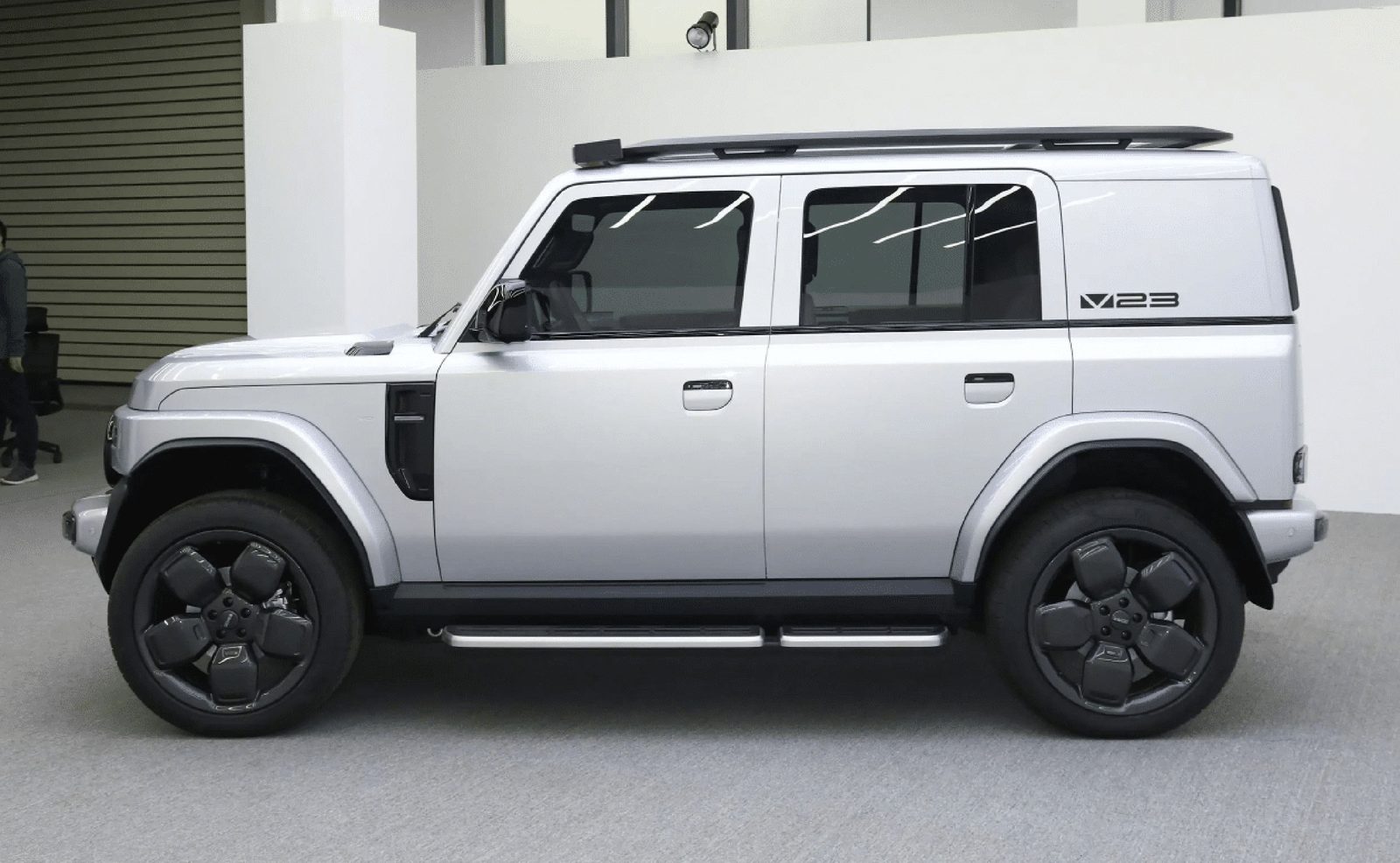Chery Group iCar V23 2024 — экстерьер, вид сбоку, рынок China/import