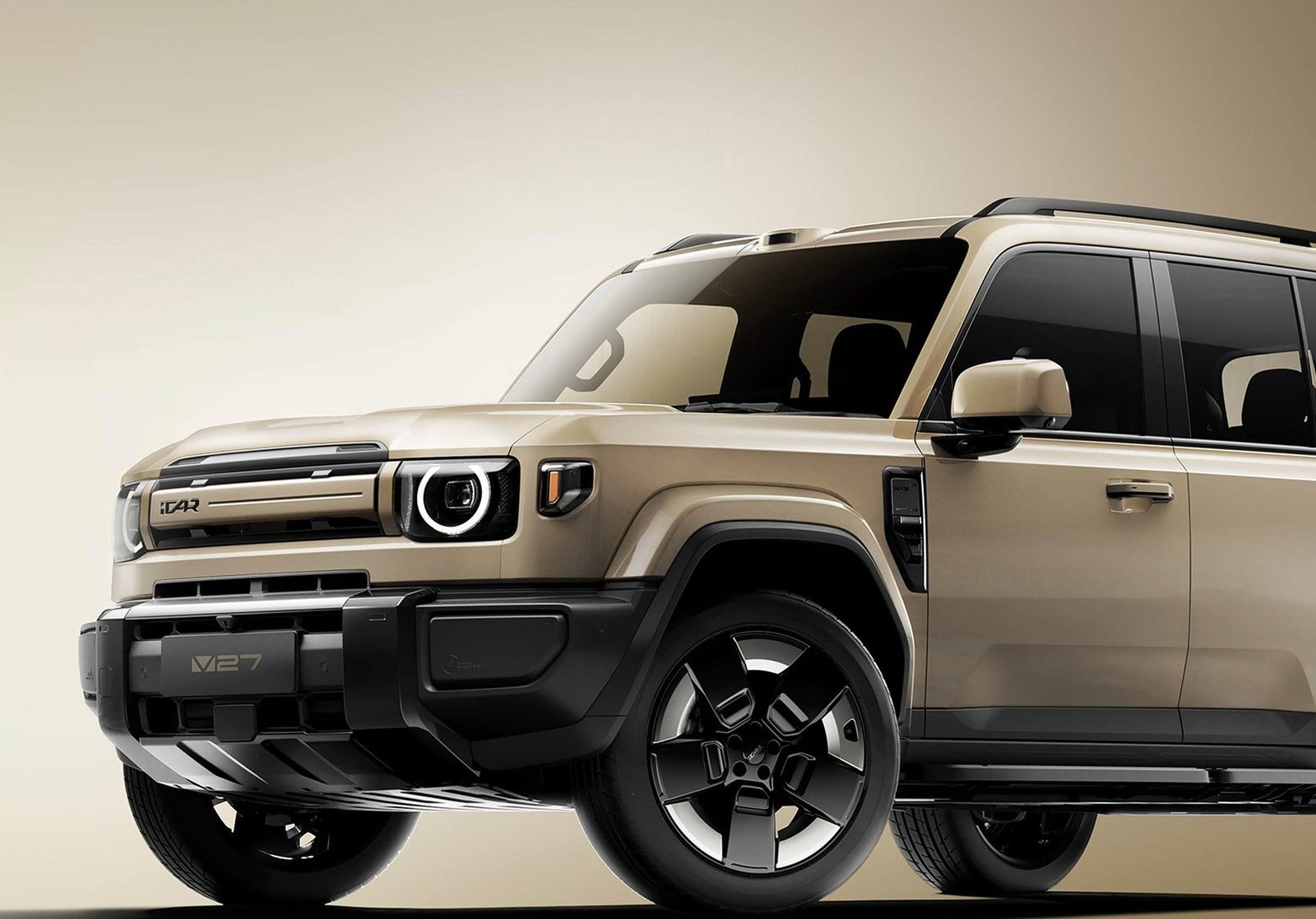 Chery Group iCar V27 EREV 2026 — экстерьер, front detail, рынок internal_mvp