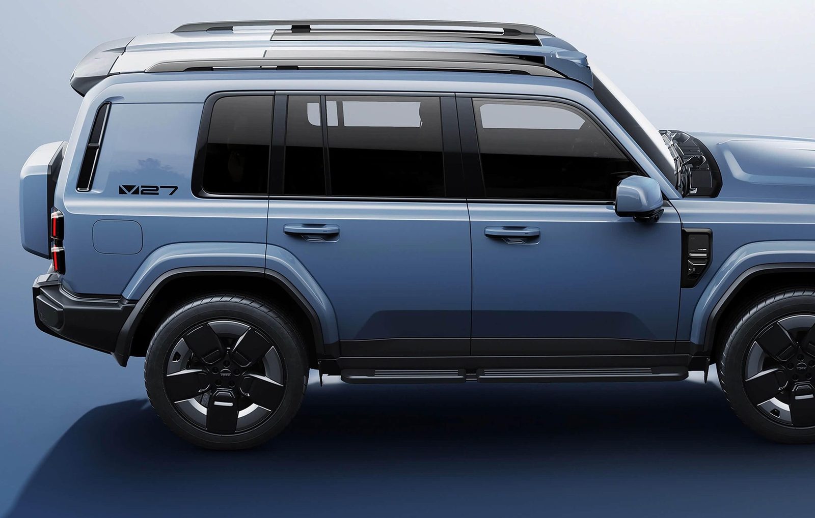 Chery Group iCar V27 EREV 2026 — экстерьер, side detail, рынок internal_mvp