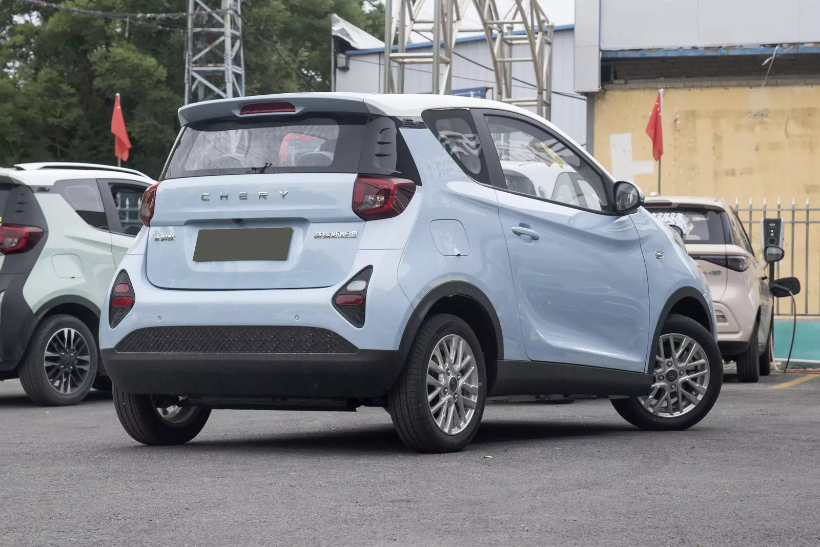 Chery Group Little Ant / eQ1 2024 — экстерьер, вид сзади 3/4, рынок China/export
