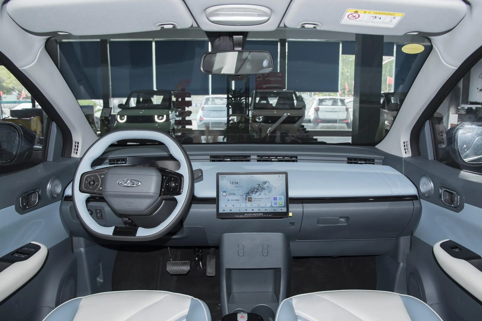 Chery Group Little Ant / eQ1 2026 — интерьер, второй ряд сидений, рынок internal_mvp