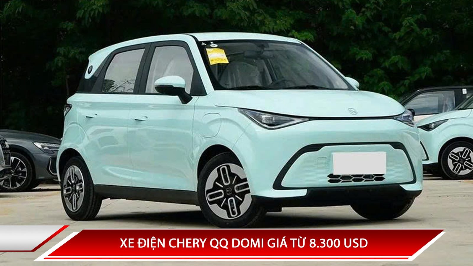 Chery Group QQ Domi 2025 — главное фото модели, интерьер, передняя панель, рынок internal_mvp