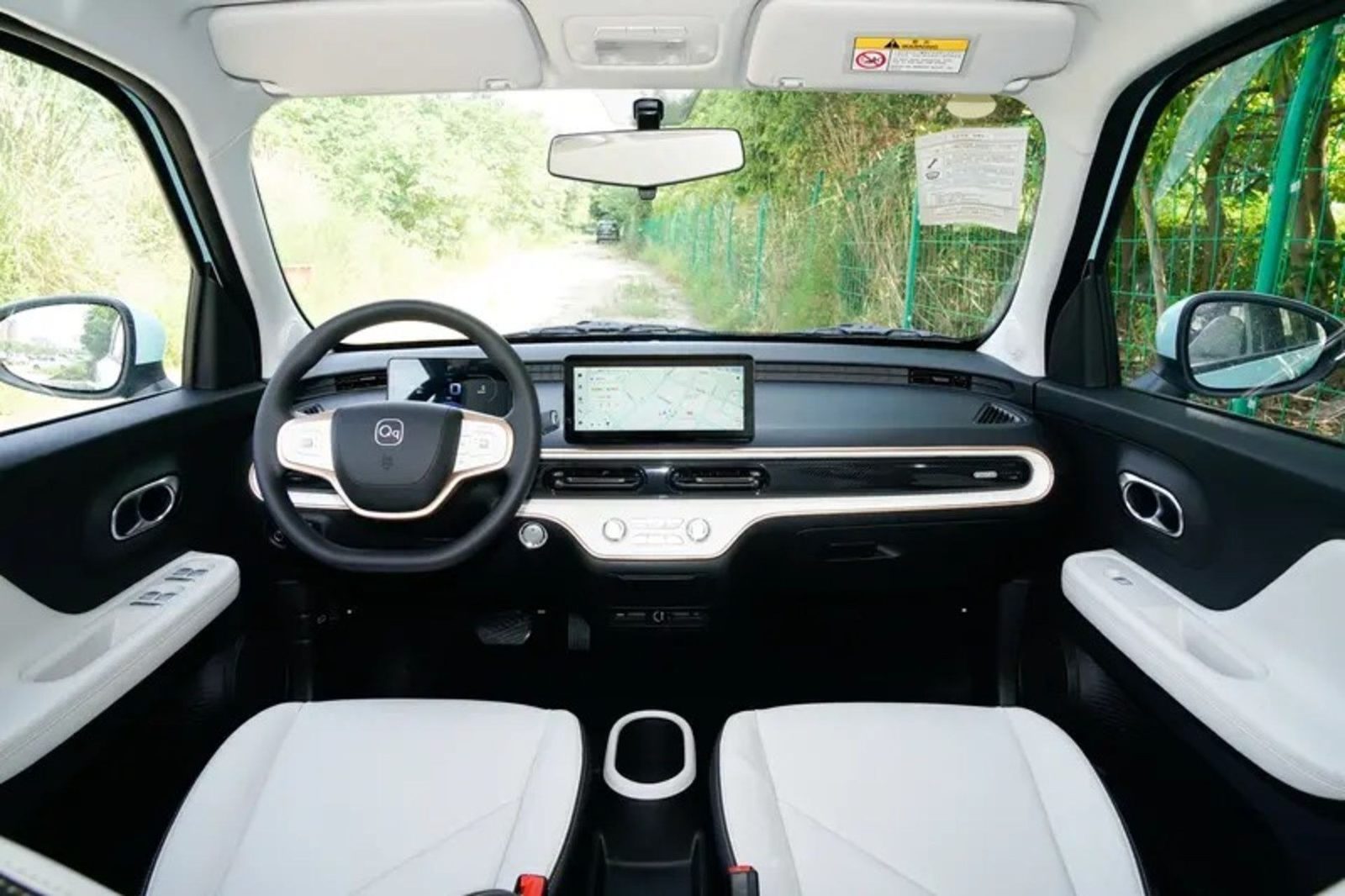 Chery Group QQ Domi 2025 — интерьер, второй ряд сидений, рынок internal_mvp