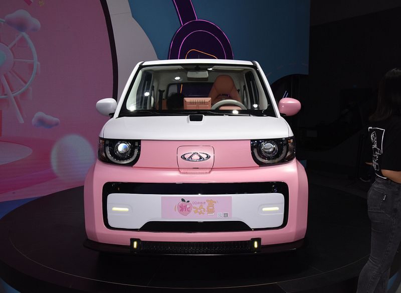 Chery Group QQ Ice Cream 2026 — экстерьер, вид спереди, рынок internal_mvp