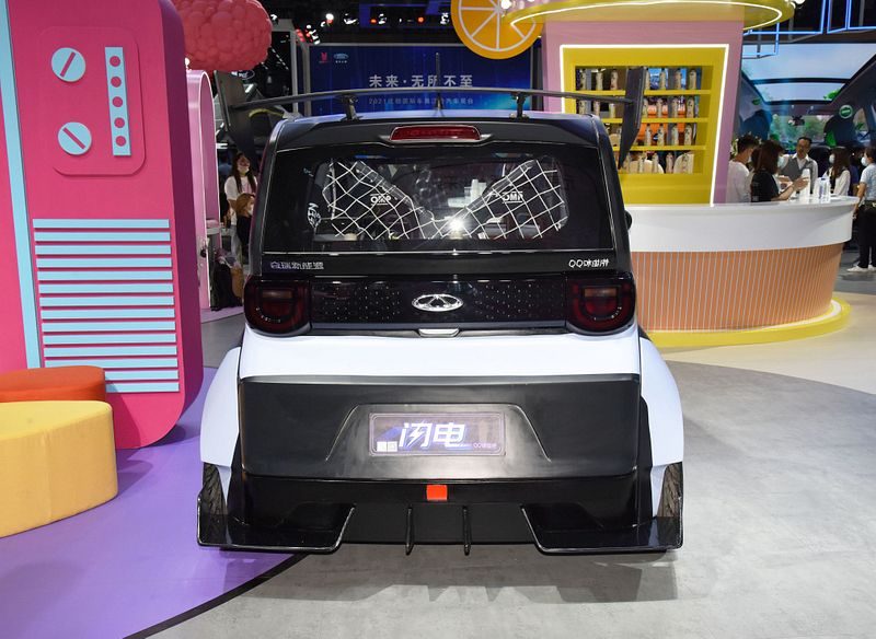 Chery Group QQ Ice Cream 2026 — экстерьер, вид сзади, рынок internal_mvp
