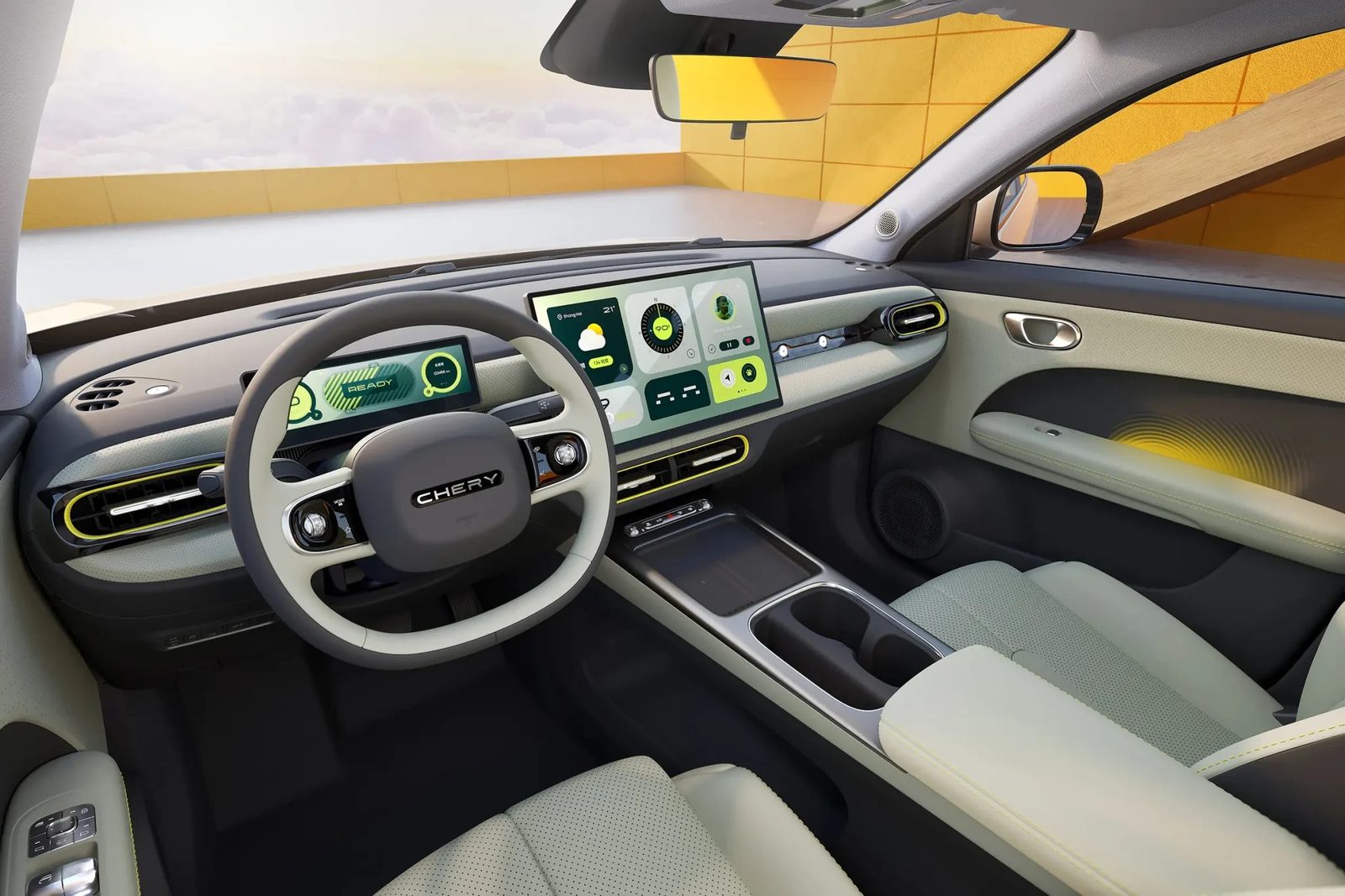 Chery Group QQ3 EV 2026 — интерьер, передняя панель, рынок internal_mvp