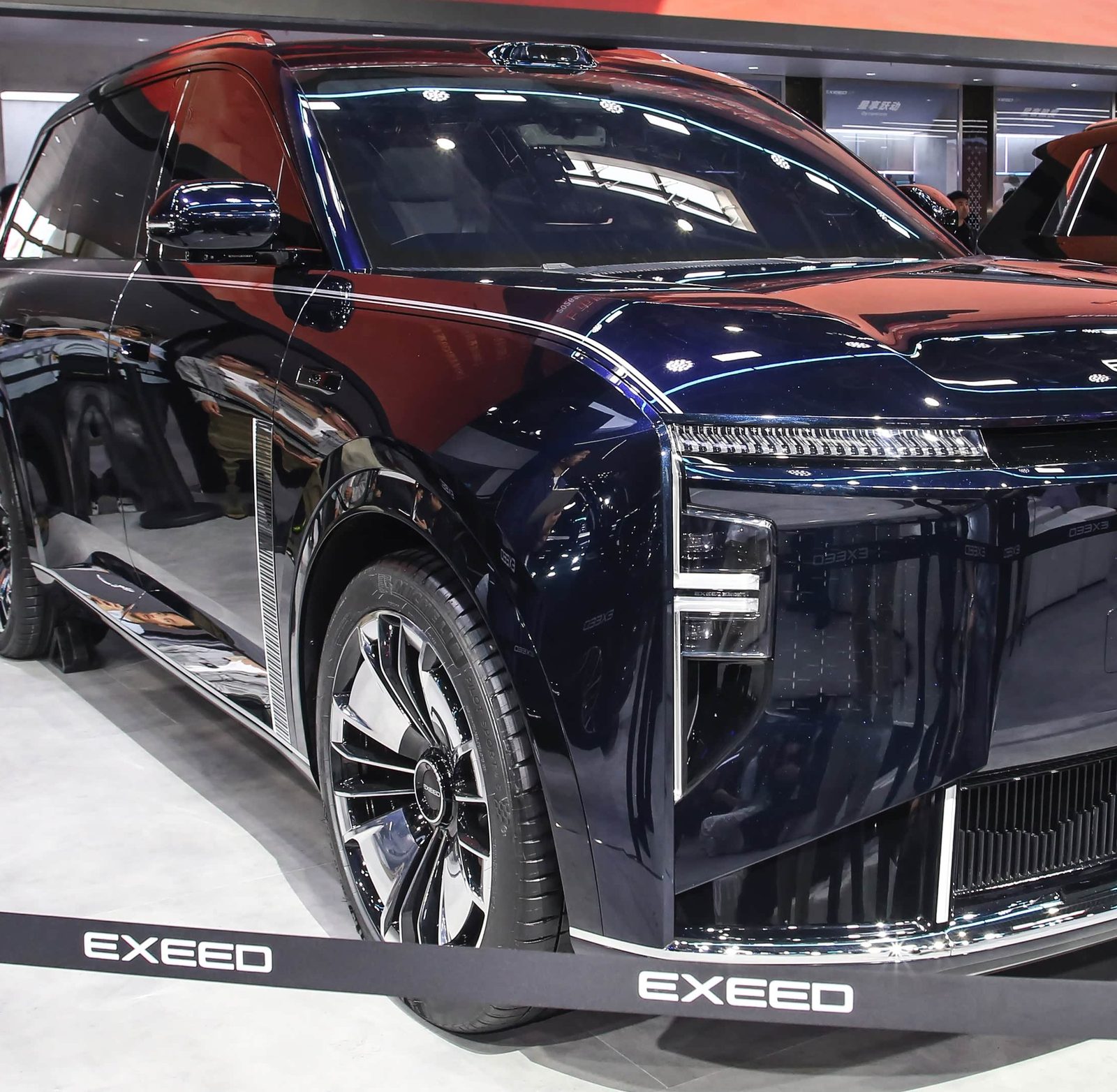 Chery Group Exeed EX9 Concept 2026 — экстерьер, front wheel body detail, рынок China 2026 concept / auto-show reference