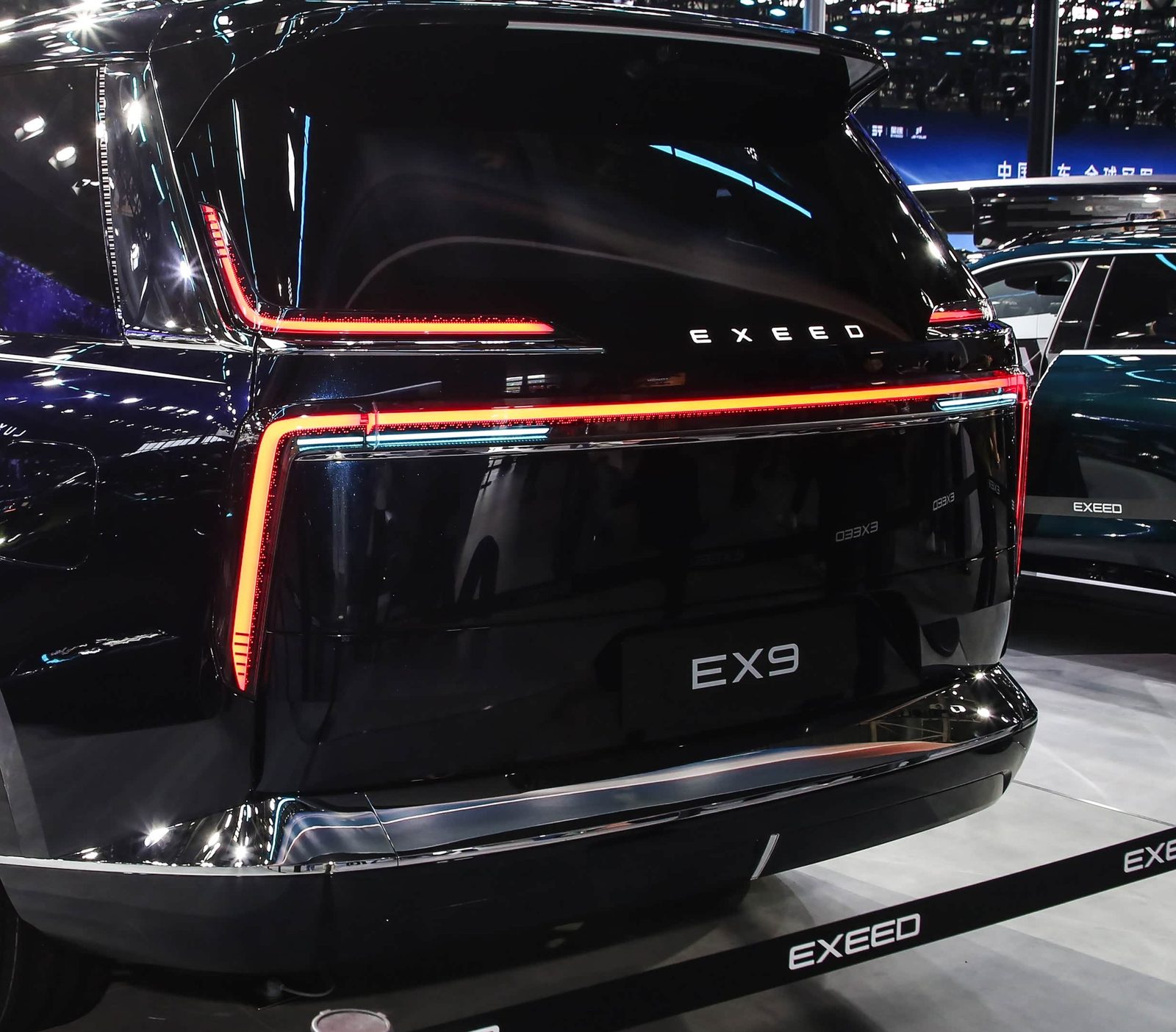 Chery Group Exeed EX9 Concept 2026 — экстерьер, rear quarter detail, рынок China 2026 concept / auto-show reference