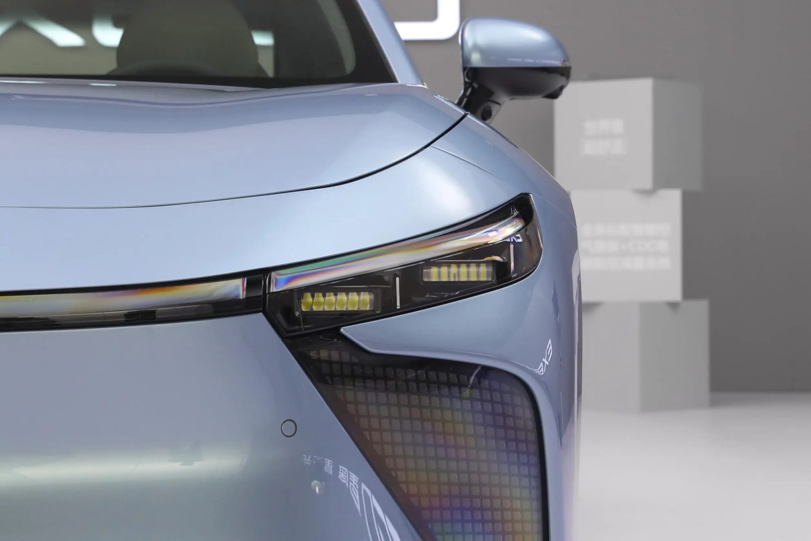 Chery Group Exeed Exlantix ES / Sterra ES EV 2023 — экстерьер, headlight detail, рынок China model-line reference
