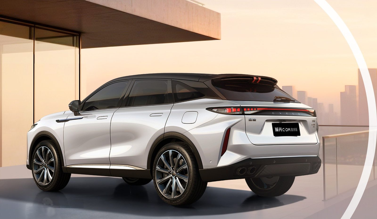 Chery Group Exeed RX C-DM 2026 — экстерьер, вид сбоку, рынок internal_mvp