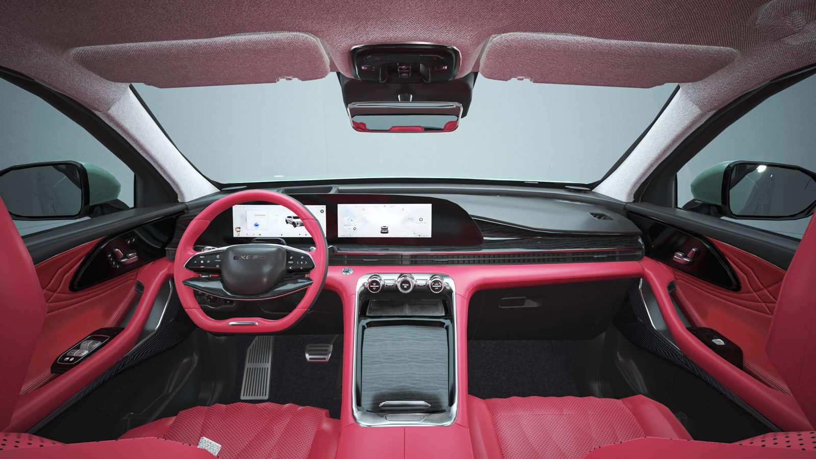 Chery Group Exeed RX C-DM 2026 — интерьер, второй ряд сидений, рынок internal_mvp