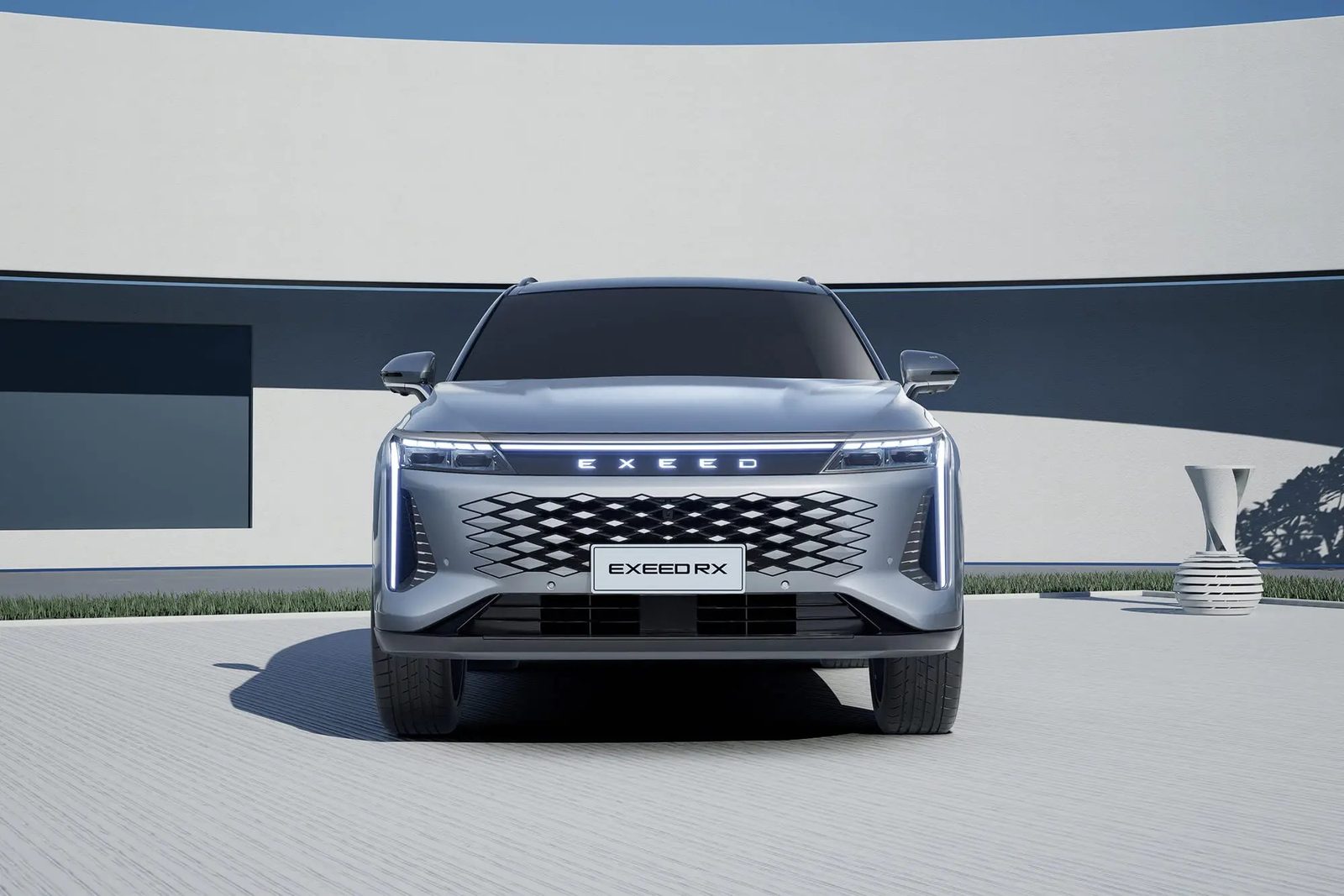 Chery Group Exeed VX C-DM 2026 — главное фото модели, экстерьер, вид спереди 3/4, рынок internal_mvp