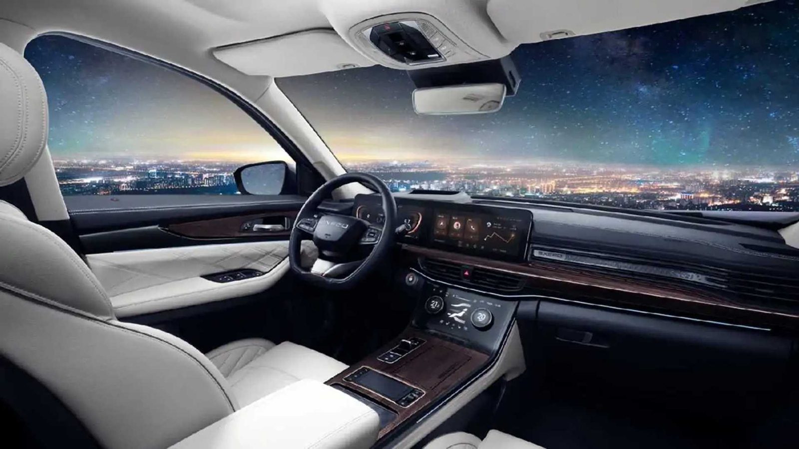 Chery Group Exeed VX C-DM 2026 — интерьер, второй ряд сидений, рынок internal_mvp