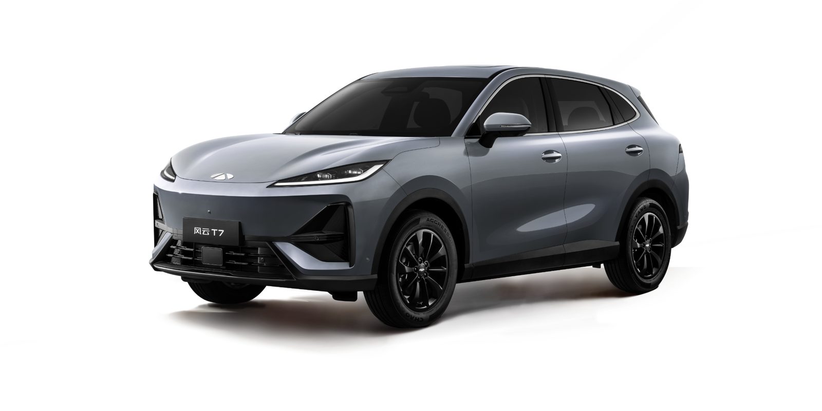 Chery Group Fulwin T7 2026 — экстерьер, front 3q silver, рынок China