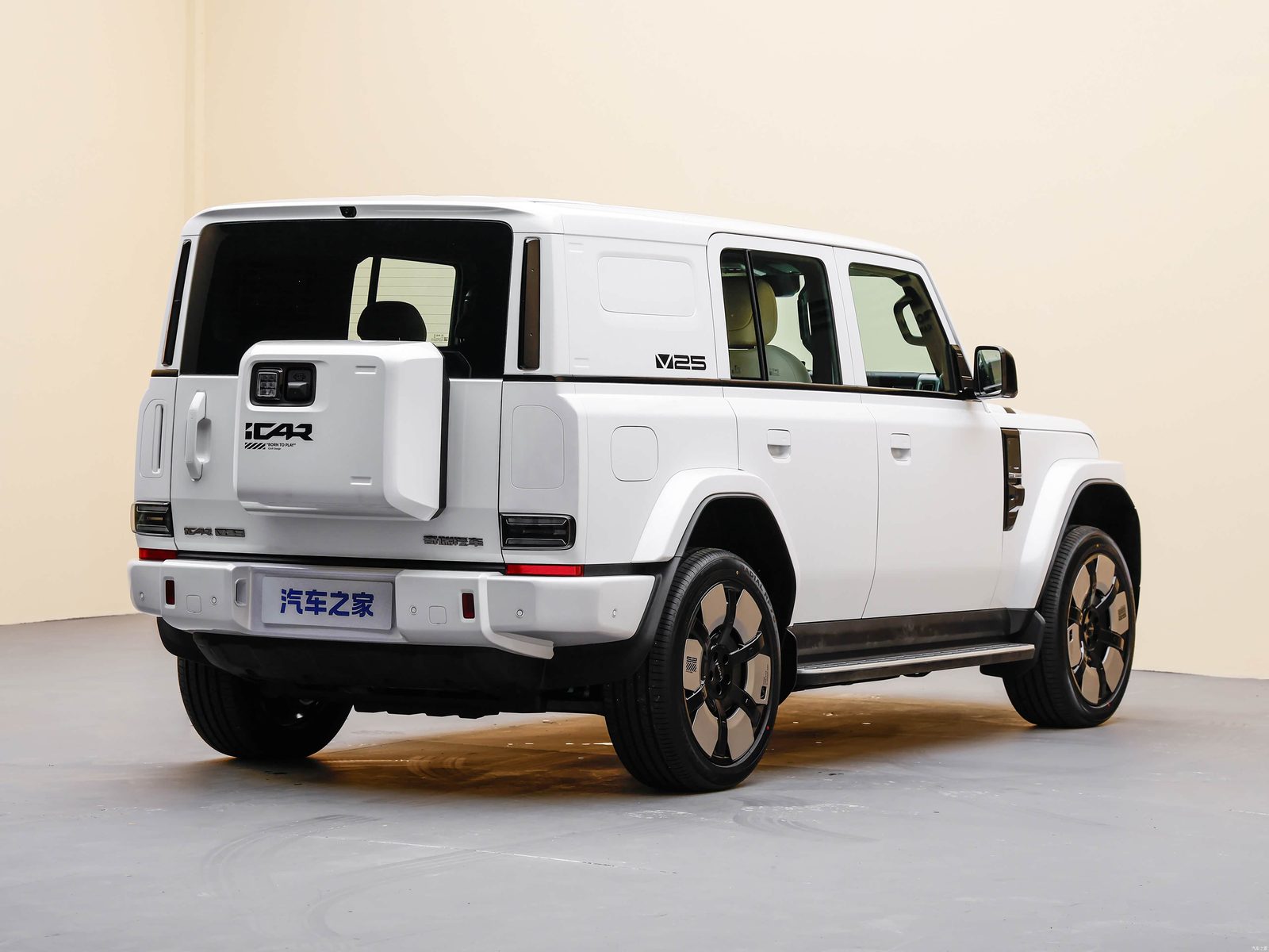 Chery Group iCAR V25 EREV 2026 — экстерьер, rear three quarter opposite, рынок China