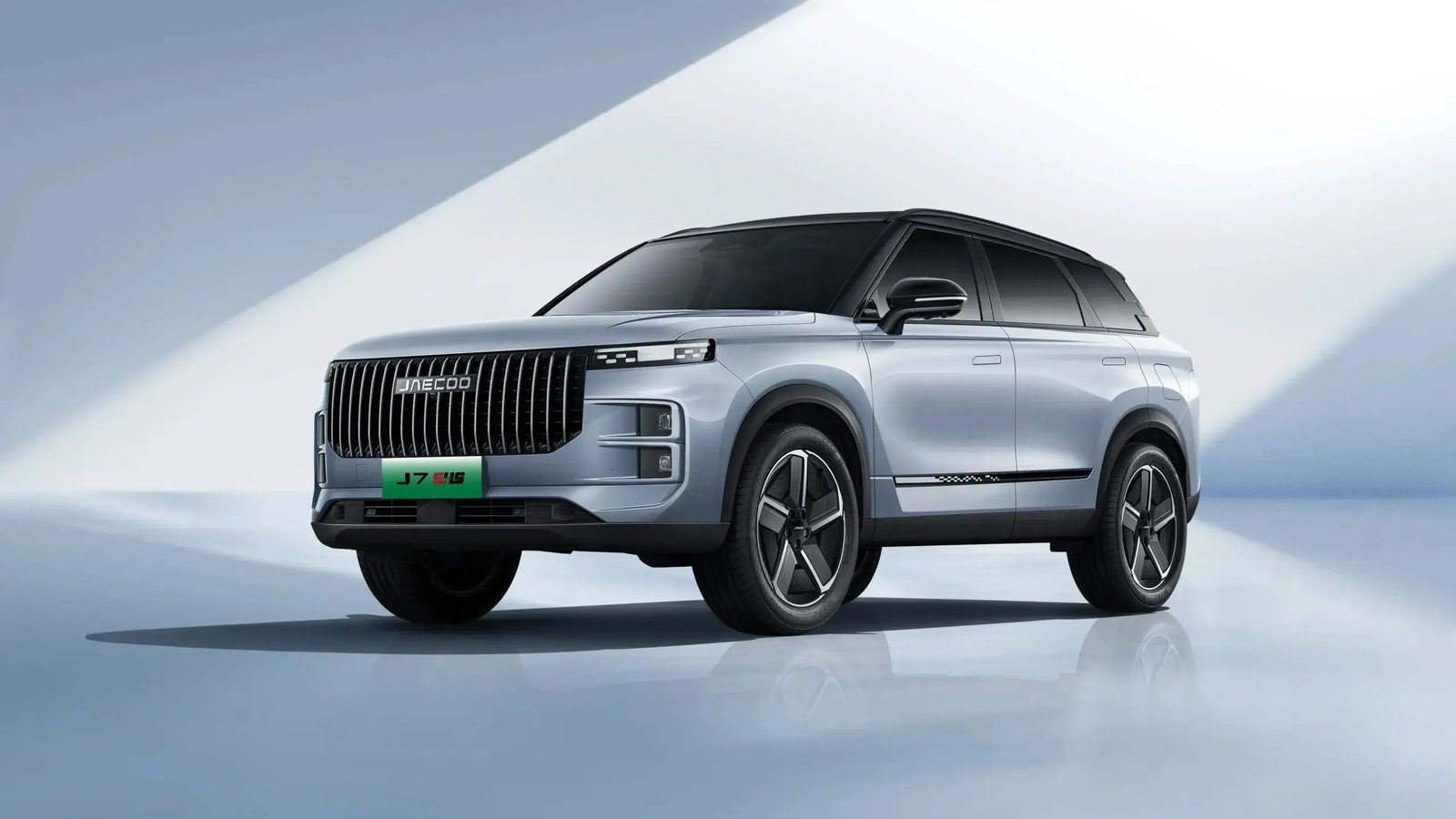 Chery Group Jaecoo J7 SHS / C-DM 2024 — экстерьер, вид спереди 3/4