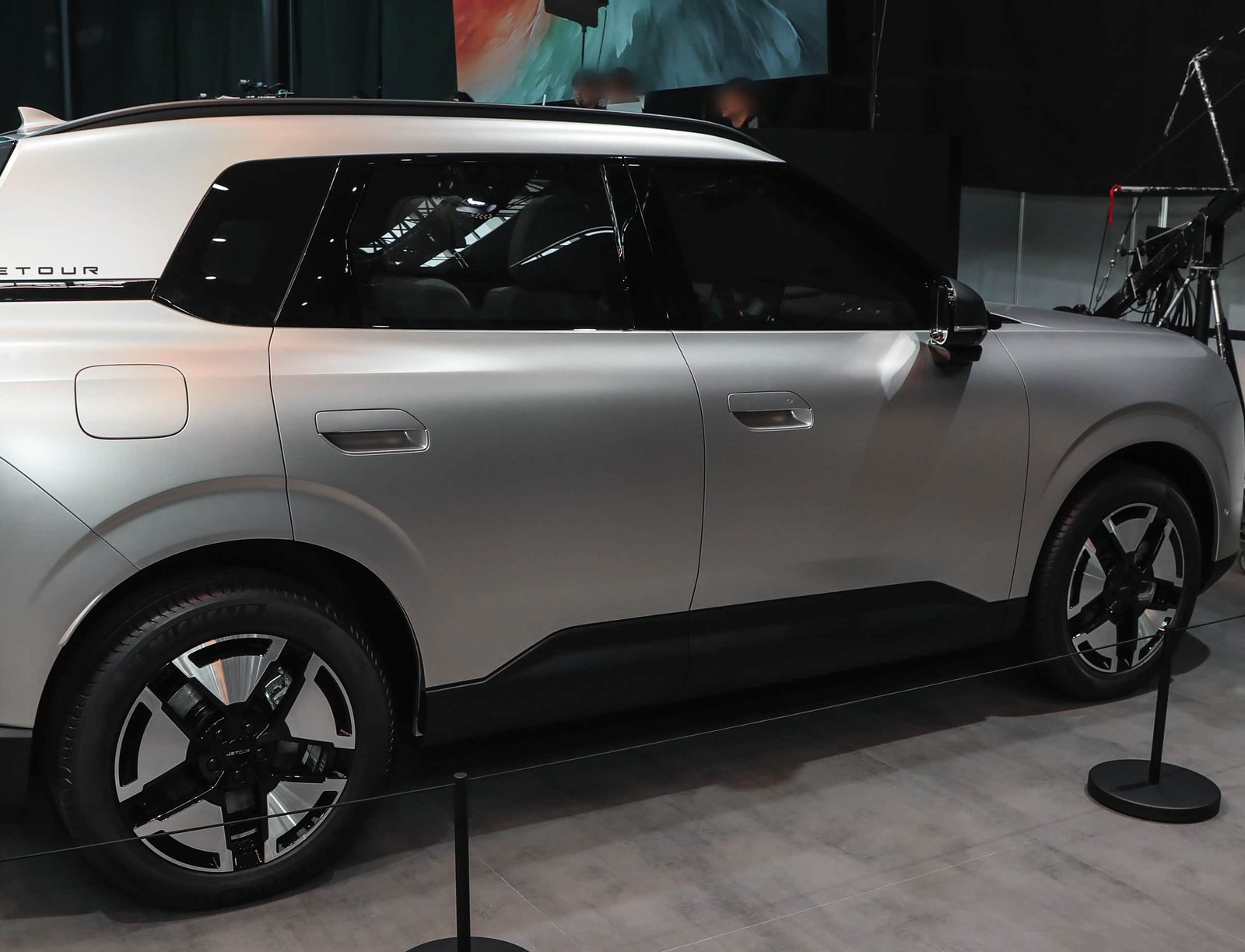 Chery Group Jetour Huanyouzhe EV 2026 — экстерьер, side body detail, рынок China 2026 pre-sale auto-show reference