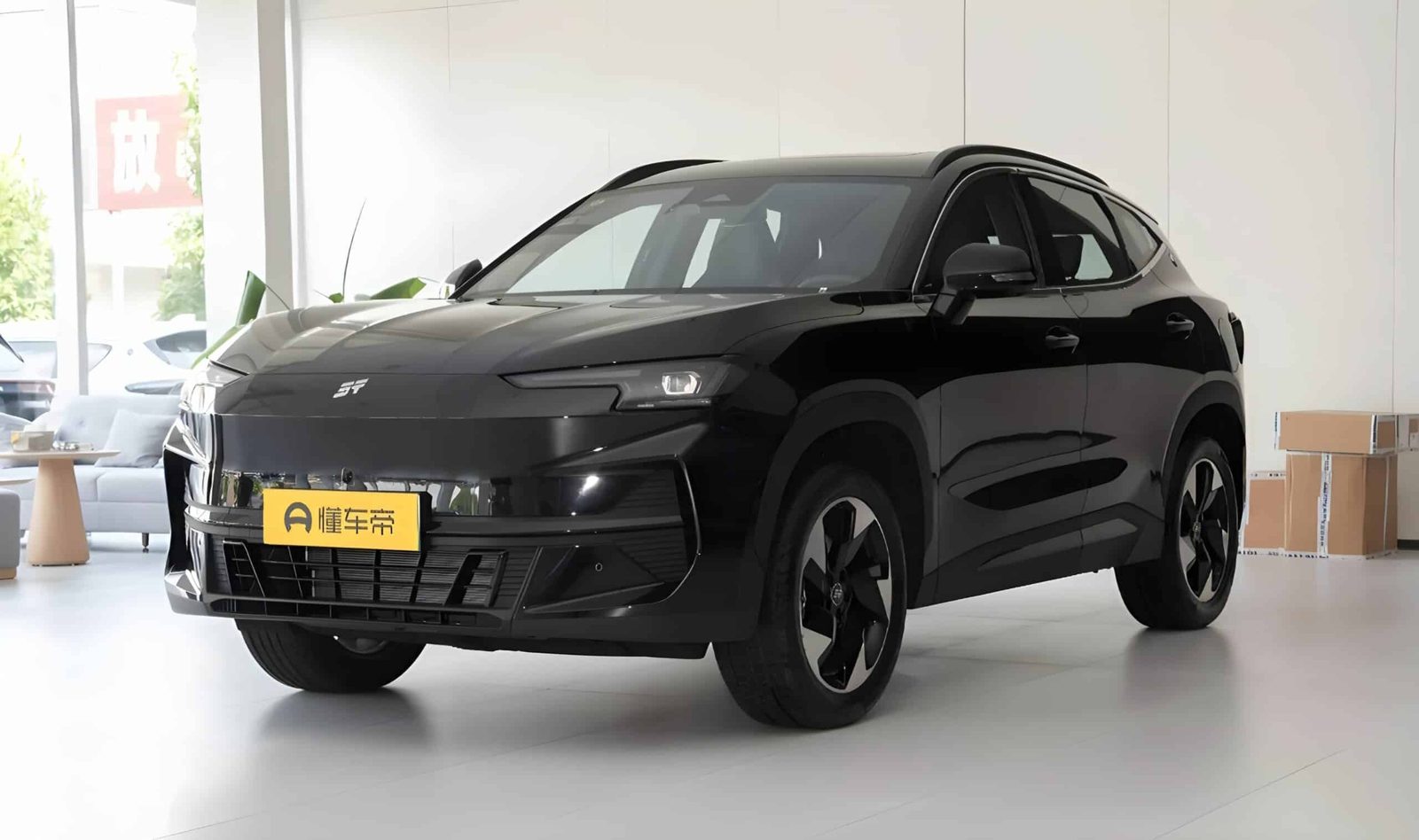 Chery Group Jetour Shanhai L6 2024 — главное фото модели, экстерьер, вид спереди 3/4, рынок internal_mvp