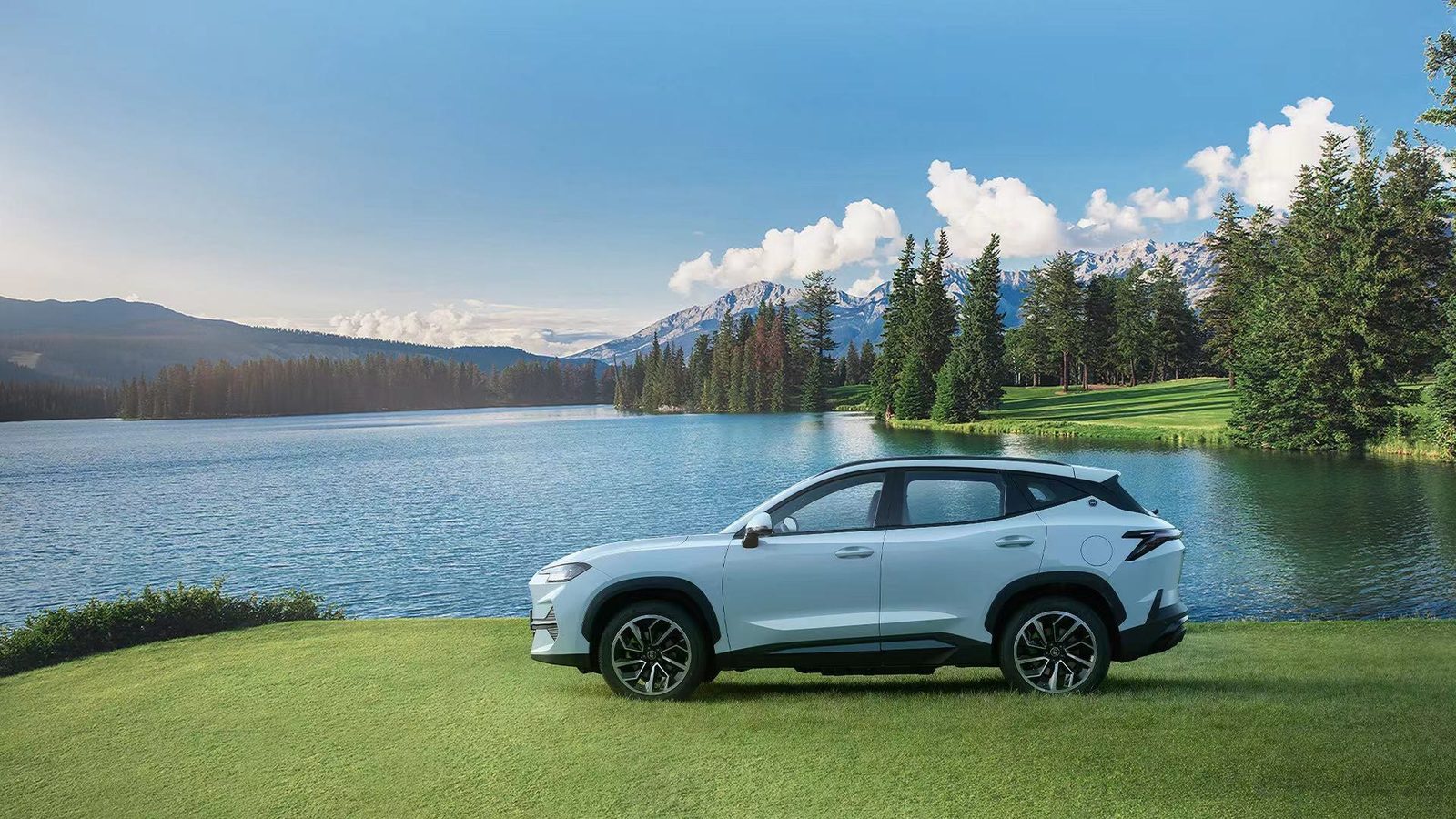 Chery Group Jetour Shanhai L6 2024 — экстерьер, вид сбоку, рынок internal_mvp