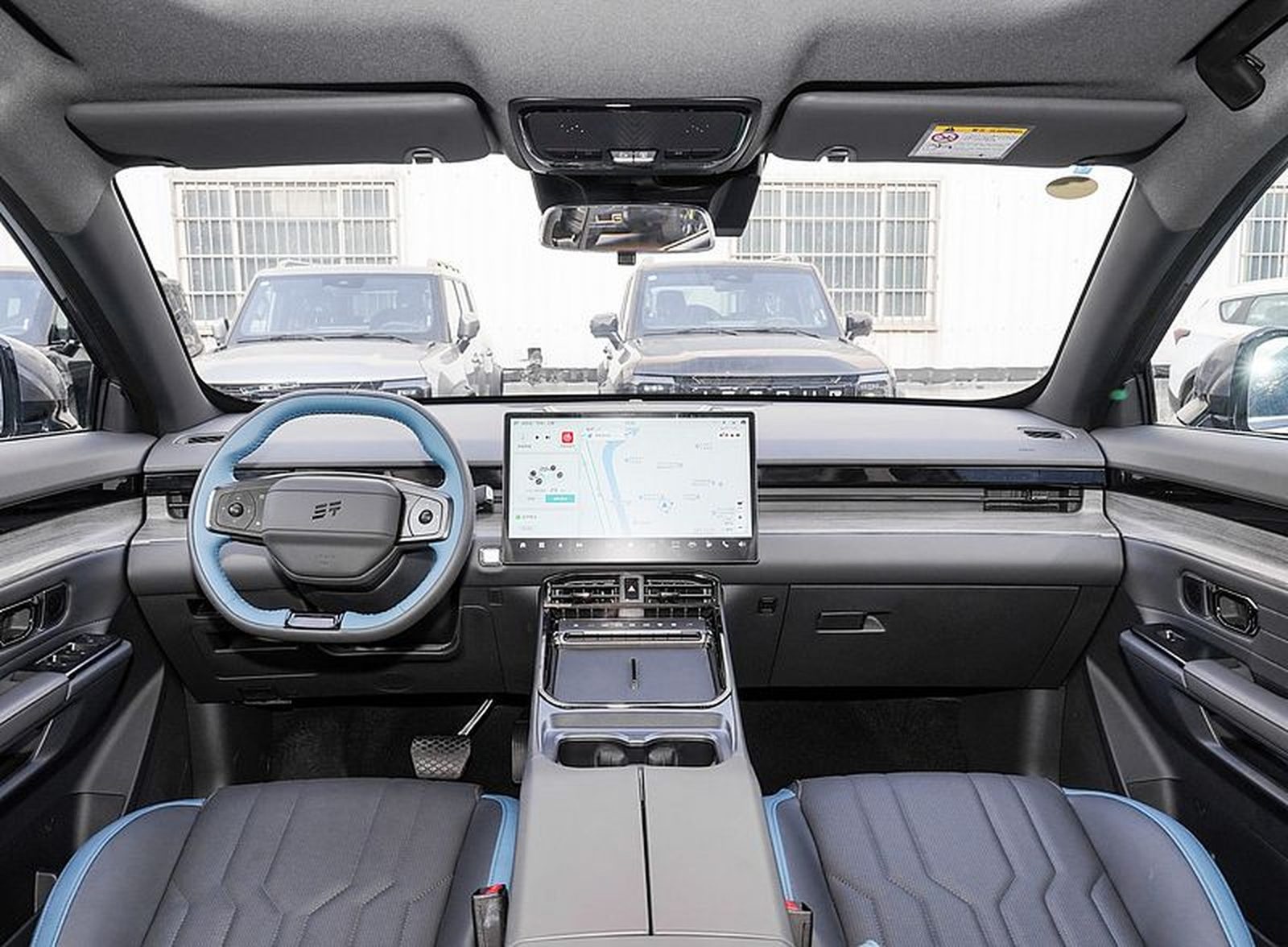 Chery Group Jetour Shanhai L6 2024 — интерьер, второй ряд сидений, рынок internal_mvp