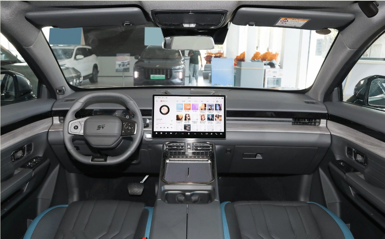 Chery Group Jetour Shanhai L6 2024 — интерьер, второй ряд сидений, рынок internal_mvp