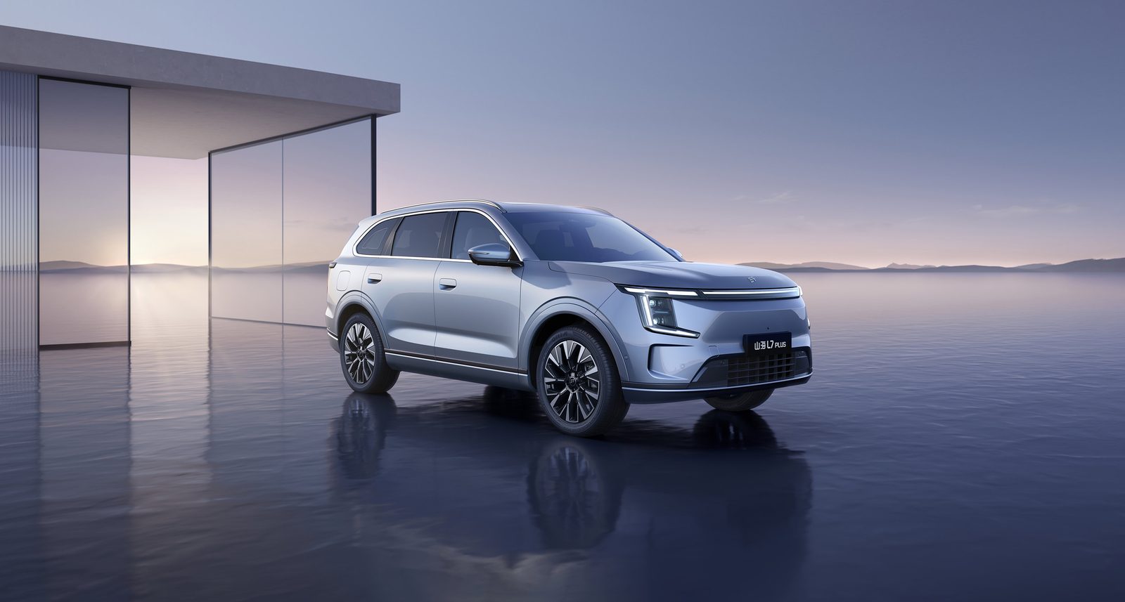 Chery Group Jetour Shanhai L7 PLUS PHEV — экстерьер, вид спереди 3/4, рынок China