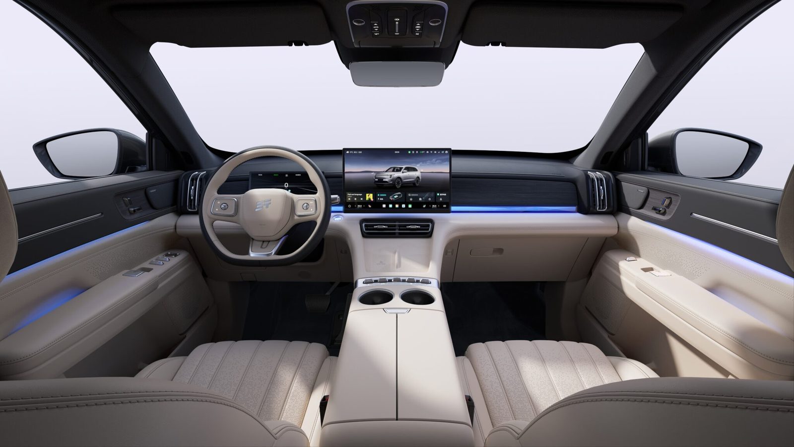 Chery Group Jetour Shanhai L7 2026 — главное фото модели, интерьер, передняя панель, рынок internal_mvp