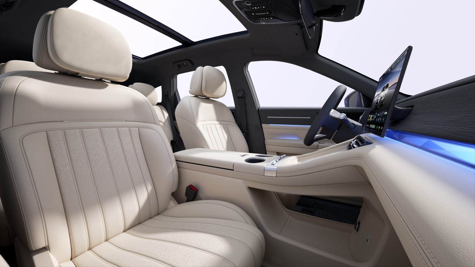 Chery Group Jetour Shanhai L7 2026 — интерьер, передние сиденья, рынок internal_mvp