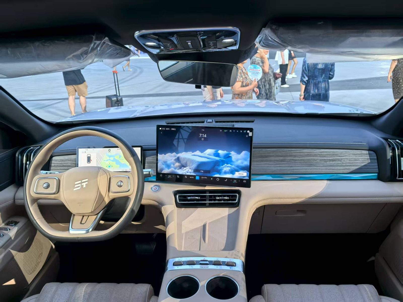 Chery Group Jetour Shanhai L7 2026 — интерьер, второй ряд сидений, рынок internal_mvp