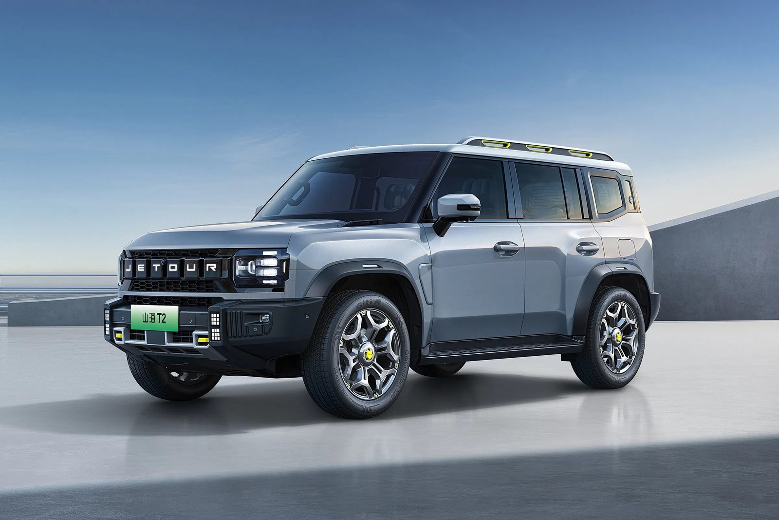 Chery Group Jetour Shanhai T2 / Traveller C-DM 2024 — главное фото модели, экстерьер, вид спереди 3/4, рынок internal_mvp