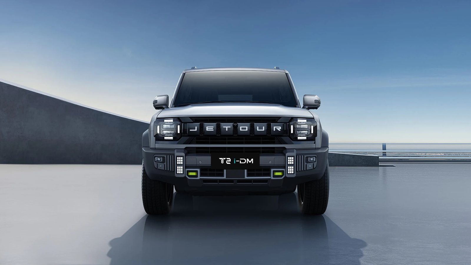Chery Group Jetour Shanhai T2 / Traveller C-DM 2025 — экстерьер, front view studio, рынок China / global Jetour T2 i-DM reference