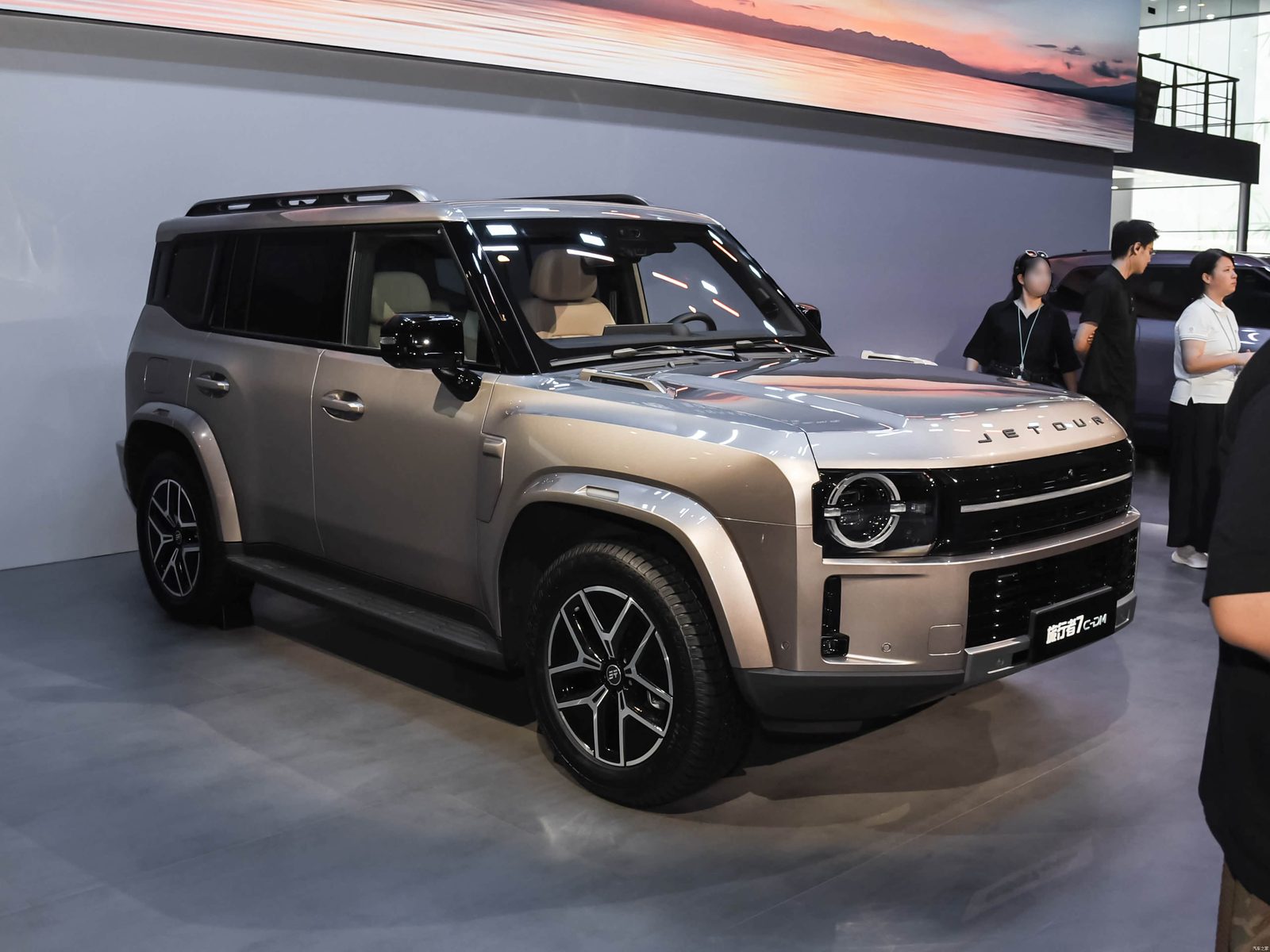 Chery Group Jetour Traveller 7 2026 — экстерьер, front three quarter opposite, рынок China