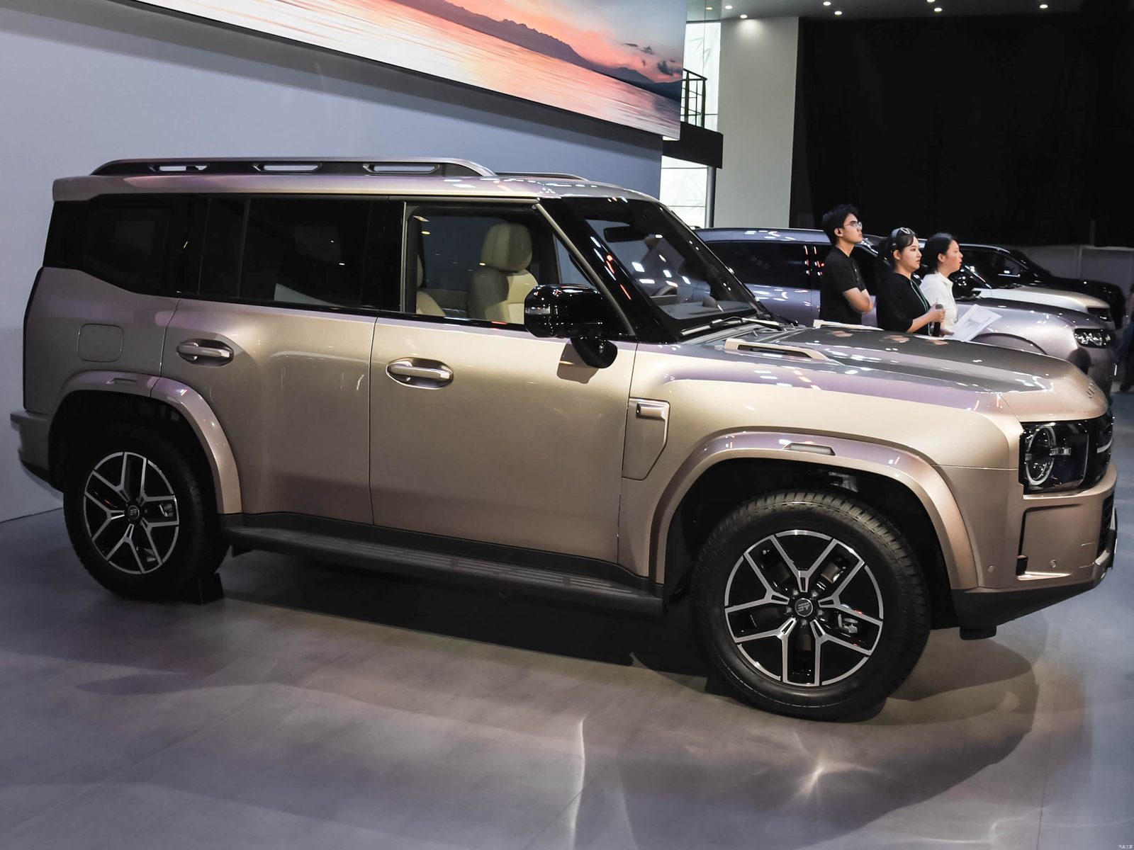 Chery Group Jetour Traveller 7 2026 — экстерьер, вид сзади 3/4, рынок China