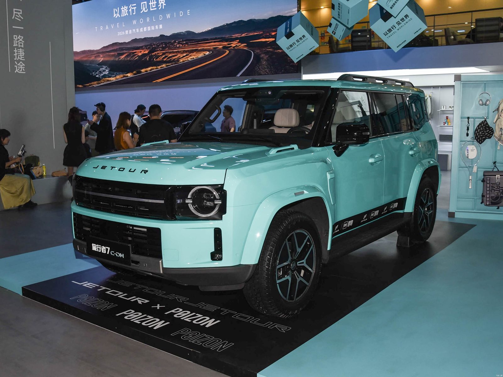 Chery Group Jetour Traveller 7 2026 — экстерьер, вид сзади, рынок China